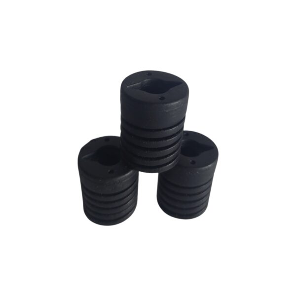 4 Pcs Hood Bumper Stops Rubber cushion, Tailgate rubber, shock proof for Toyota Corolla Crown Highlander Verso Corolla Fit Cushion Stoppers Black Rubber | ProWheelz (15)) - Image 3