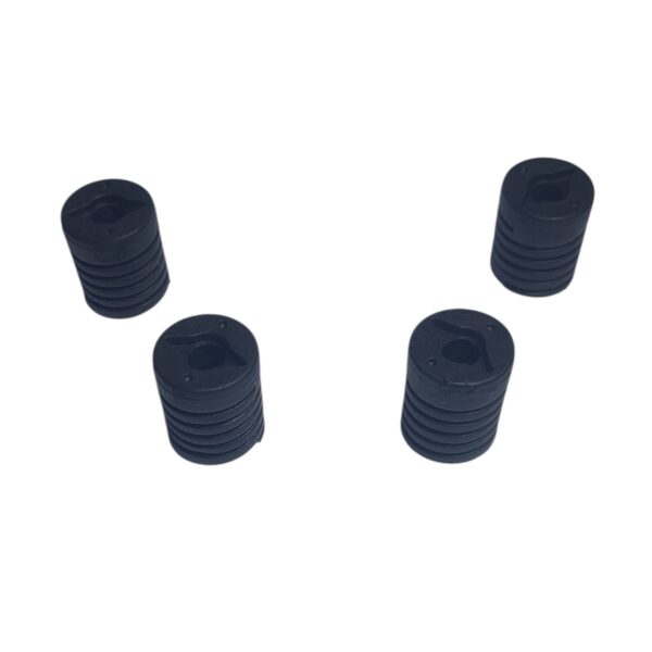 4 Pcs Hood Bumper Stops Rubber cushion, Tailgate rubber, shock proof for Toyota Corolla Crown Highlander Verso Corolla Fit Cushion Stoppers Black Rubber | ProWheelz (15)) - Image 4