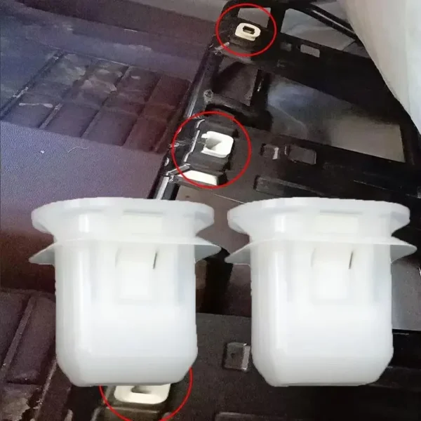 4 Sets Rear Seat Clip Fastener, Bench Mounting Hooks, Universal Fit Clips, Seat Buckle Hooks, Suitable for Toyota Auris, C-HR, Avensis, Corolla, Prius, RAV4, Camry, Prius | ProWheelz (4) - Image 4